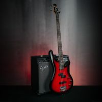 กีตาร์เบส XO HEB-782 RDS [FREE BAG] P BASS SHAPE