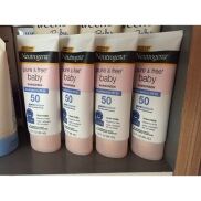 HCMKem Chống Nắng Neutrogena Pure Free Baby Sunscreen Spf 50-Xách Tay Us