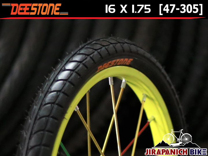 ยางจักรยาน-16-นิ้ว-deestone-16x1-75-47-305-นิ้ว-ราคาต่อ-1-เส้น