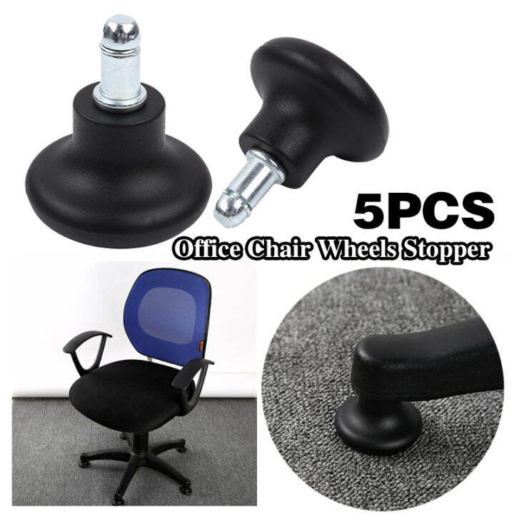 5Pcs Bell Glides Office Chair Fixed Wheels 2 Inch Universal Keep
