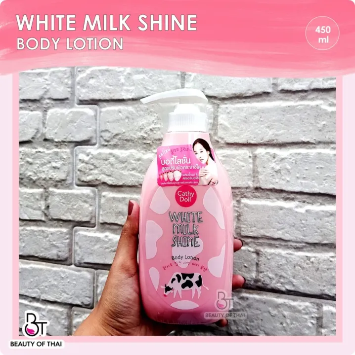 Cathy Doll White Milk Shine Body Lotion 450ml Lazada Indonesia