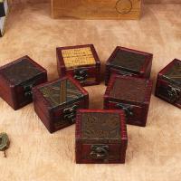 【CW】 Hot New MiniWooden NecklaceStorage Organizer HolderJewelry Cases Boxes JewelryFor Engagement Ring