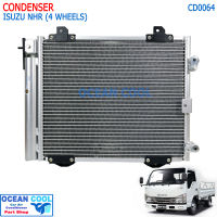 แผงแอร์ อีซูซุ เอ็นเอชอาร์ 130 แรง 4 ล้อ เล็ก รถบรรทุก CD0064 CONDENSER ISUZU NHR (4 WHEELS) รังผึ้งแอร์ แผงรังผึ้ง  แผงคอยล์ร้อน