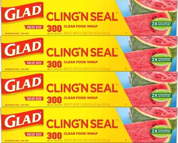 Glad Press'n Seal Plastic Food Wrap - 70 Square Foot Roll (Package May Vary)