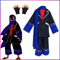 Anime Game Undertale Error Sans Cosplay Costume Frisk Jacket Coat Scraf Men Women Halloween Party Carnival Role Play Outfits