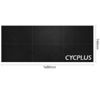 「nebulia shop」CYCPLUS จักรยานเทรนเนอร์การฝึกอบรมยางเสื่อโยคะสำหรับจักรยานออกกำลังกายในร่มพรมขี่จักรยาน Floormat อุปกรณ์จักรยาน