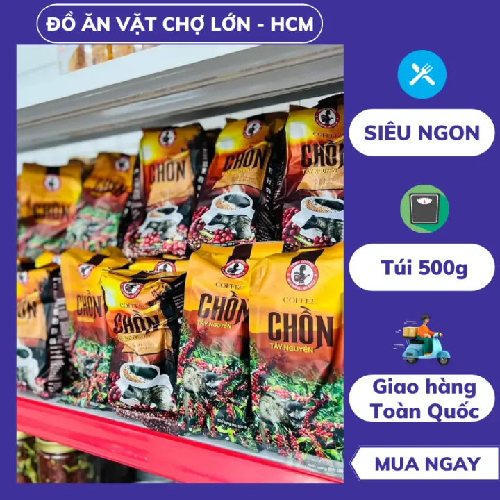Cà phê chồn Tây Nguyên giúp bạn tỉnh táo, tập trung tinh thần để làm việc, cafe tây nguyên, cà phê nguyên chất, cà phê chồn, cafe chồn, cà phê – No Brand ,SKU : 1739106912_VNAMZ-7769654573 >>>🇻🇳 Top1Vietnam 🛒>>> lazada.vn 🇻🇳🇻🇳🇻🇳🛒🛍🛒