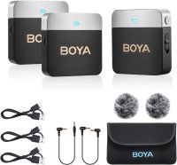 Boya BY-M1V1 Wireless Microphone ไมโครโฟน ไร้สาย 2.4Gz รับประกัน 2 ปี