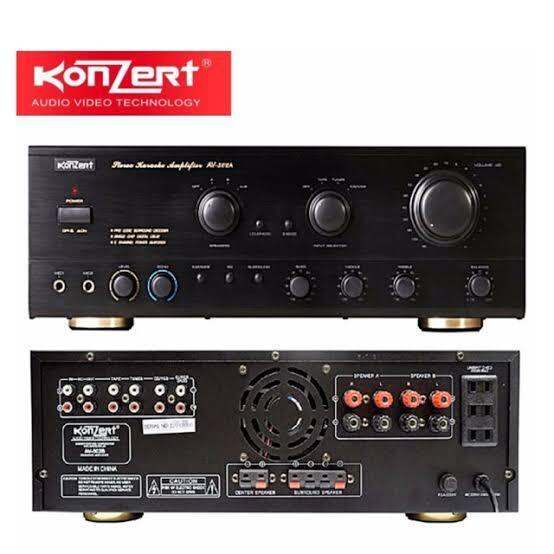 Konzert AV 502b Stereo Karaoke Amplifier Lazada PH