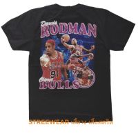 rsdgwse Shi Yue ถูกสุด เสื้อยืด rodman dennis rodman basketball t shirts เสื้อ Rodman บาสเกตบอล แฟชั่นแขนสั้นผ้าฝ้าย