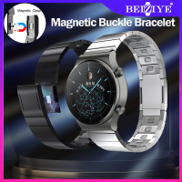 สายนาฬิกา สําหรับ Huawei Watch 3 /3 Pro New สแตนเลส แม่เหล็ก สมาร์ทสร้อยข้อมือสำหรับสายรัดข้อมือ for Huawei Watch GT 2 Pro GT 2E GT 2 46mm นาฬิกาอัจฉริยะ