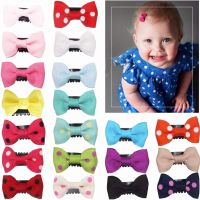 10pcsset Cute Children Hair Clip Hair Accessories Headwear Baby Ribbon Bow Kids Baby Girls Hairpins Full Cover Clips