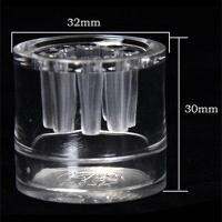 8 Hole Snail Trap Transparent Leech Vivarium Planarian Pest Catch Pen Red Bee Shrimp Worm Bait Feeding Box Aquarium Cleaner Tool