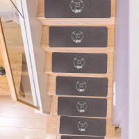 Household Stair Mat Non-Slip Glue-Free Self-Adhesive Non-Slip Floor Rotating Steps Stair Stepping Car Door Mats