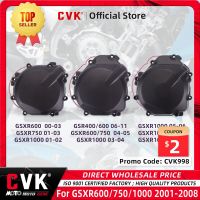 ที่คลุมมอเตอร์มอเตอร์ฝาปิดเครื่องยนต์ CVK สำหรับ SUZUKI GSXR600 GSXR750 GSXR1000 GSX-R 600 750 1000 2000 2001 2002 2003 2004 2005 2007