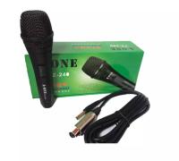 ไมค์พร้อมสาย ไมโครโฟน ร้องเพลง/พูด คาราโอเกะ Professional Dynamic Microphone LIVE  yz-240