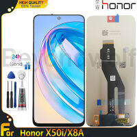 Beyondwolf หน้าจอ6.7นิ้วสำหรับ Huawei ให้เกียรติ X8A/Honor X50i แอลซีดีหน้าจอสัมผัสหน้าจอดิจิตอล CRT-LX1 CRT-LX2 CRT-LX3ประกอบกับเครื่องมือ