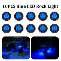 10pcs Led Rock Lights for JEEP Truck Boat Off-Road ATV UTV 4x4 Underbody Glow Trail Rig Lamp Underglow Led Neon Lights Wate