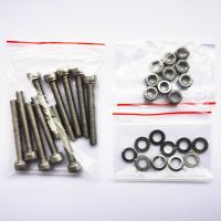 1~20Set Screws Nuts Washers Set M3 M4 M5 M6 M8 M10 Stainless Steel 304 DIN912 Hexagon Hex Socket Head Cap Allen Screw L=6-60mm Fasteners