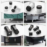 4pcs/kit Adjustable Furniture Feet Stainless Steel Table Leg Chair Foot Sofa Cabinet Base 50/60/80/100/120/150/200mm Black White Furniture Protectors