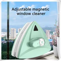 Adjustable Double Side Magnetic Glass Brush Cleaner for Window Wiper Glass Cleaning Tool Household Cleaning Shape Window Cleaner Cleaning Tools