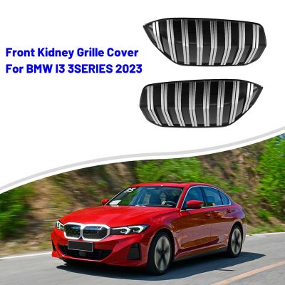 2Pcs Car Racing Grilles Front Kidney Grille Cover for BMW I3 3SERIES 2023