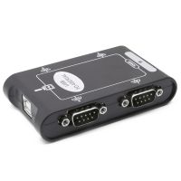 【Customizable】 20CB 9pin USB 2.0 4พอร์ต RS232 Serial DB9 COM Controller ตัวเชื่อมต่ออะแดปเตอร์ Hub