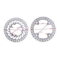 240mm Front Rear Brake Disc Rotor For Honda CR 125 250 CRF250R CRF450R 250X 450X