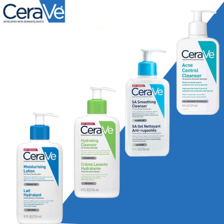 CeraVe Body Lotion 236ML Original Cerave Long Lasting Whitening ...