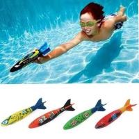 ?Dream Best? 4pcs Torpedo Throwing Underwater Swimming Pool Children Diving Game Sticks Summer Toy Set