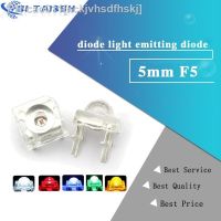 【LZ】☂✗  10Pcs 5mm F5 Piranha LED White Red Green Amber Clear 5mm LED Diode Light-Emitting-Diodes 4-pins Piranha LED Diodos Brightness