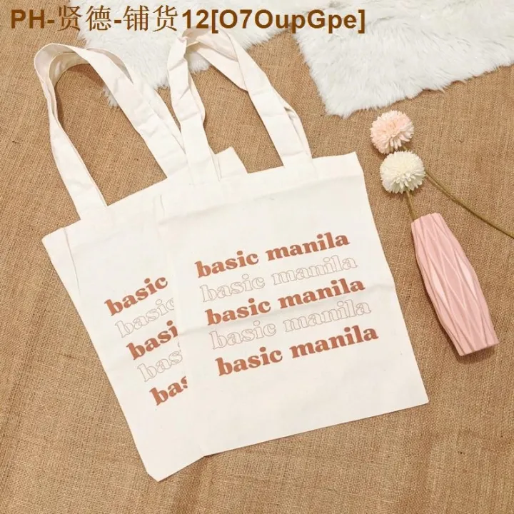 ☃¤ Basic Manila Tote Bag Lazada PH