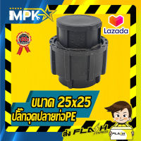 ? ฝาปิดปลายท่อสวมล็อค PE ขนาด( 25x25 ) ?