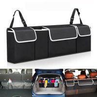 hotx 【cw】 Adjustable Car Organizer Backseat Storage Capacity Multi-use Oxford Back Organizers Automobile Interior