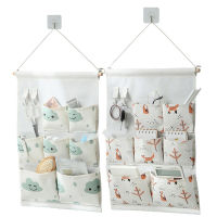 【2023】357 Pockets Cotton Wall Mounted Storage Bag Home Room Closet Door Sundries Clothes Hanging Bag Holder Cosmetic Toys Organizer 【hot】