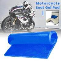 Motorcycle Seat Gel Pad Ice Absorption Cushion Motorbike Scooter Comfortable Soft Gel Mat Motor Bike Modified Seat Pad Blue