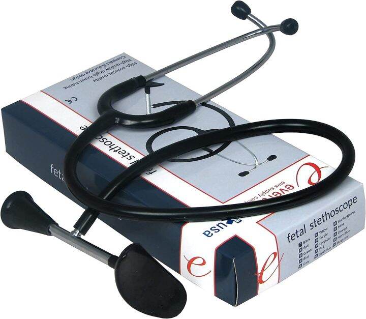 Dixie EMS Fetal Stethoscope for Baby’s Heartbeat Detection, LatexFree