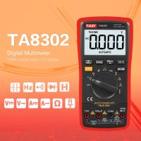 CH TA8302มัลติมิเตอร์แบบมือถือดิจิตอล,Dc/ac โอห์มแอมป์โวลต์ไดโอดมิเตอร์ TRMS