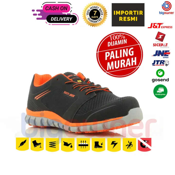 SAFETY JOGGER LIGERO ORANGE ORIGINAL METAL FREE SAFETY SHOES Lazada