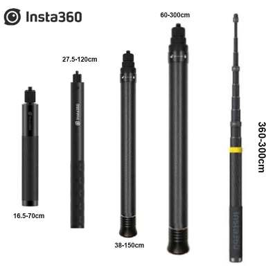 Invisible Selfie Stick monopod For Insta360 ONE X2 Gopro hero 9 8 3 4 5 xiaomi yi sjcam sj4000 DJI camera accessories