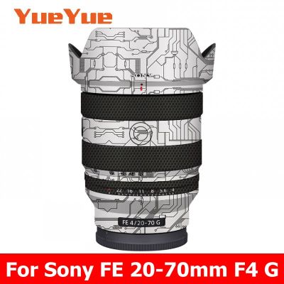 ฟิล์มห่อสติ๊กเกอร์ติดบนตัวเครื่องไวนิลสำหรับ Sony FE 20-70 F4กรัมป้องกันเลนส์กล้องสติกเกอร์เคลือบ20-70มม. F/ 4 F4G SEL2070G