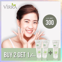 [Buy2Get1 free] VIRRA(เวียร์ร่า) เจลว่านหางจระเข้ 40g สูตรรักษาสิว ผิวติดสาร รูขุมขนกว้าง ผิวไหม้เเดดเเห้งขาดน้ำ