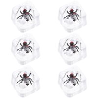 【CC】 6 Pcs Kids Toysss Tricky Bug Fake Game Props Supplies Plastic Bugs Child