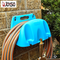 JOYSO Storage Hose Hanger Garden Yard Watering Hosepipe Hanger P Ipe Holder Storage Rack Organizer Plastic Water Mounted Expansion Bracket Shed Lightweight Cable P Ipe Holder Hose Rack Garden Tool (With Screws)