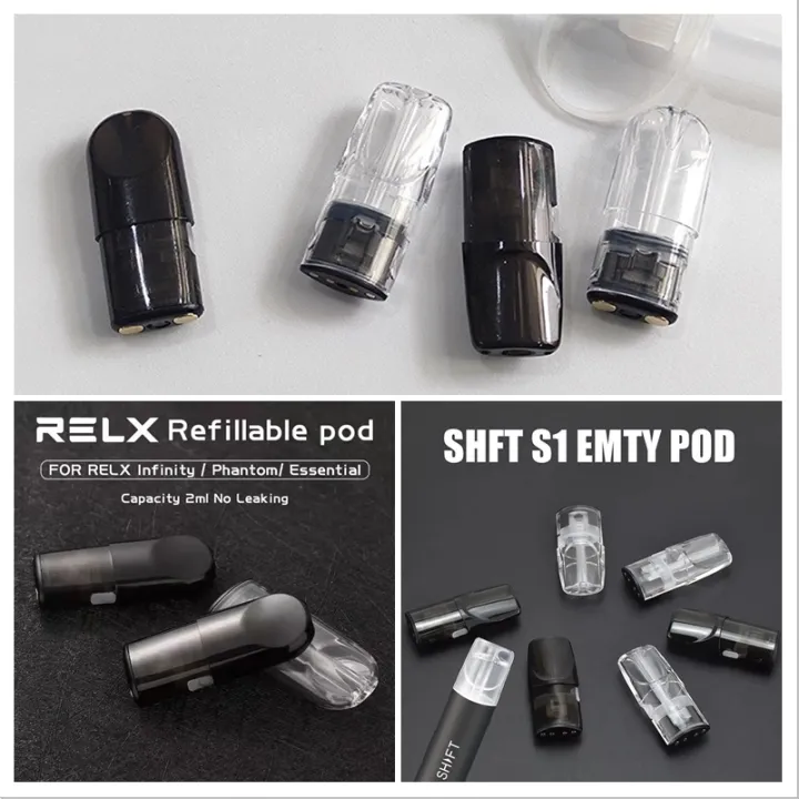 Shft Refillable Empty Pods for Relx Infinity/Essential/Zalan r5/Shift