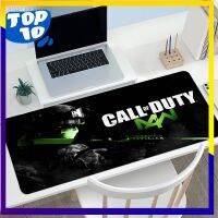 ดีที่สุด ❈♚✚ Call of Duty Mouse Pad หน้าแรกแผ่นรองเมาส์คอมพิวเตอร์ขนาดใหญ่ HD แผ่นรองโต๊ะยางธรรมชาติอ่อนนุ่ม