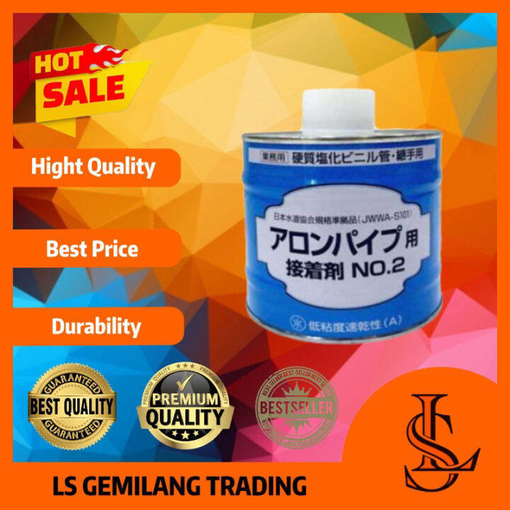 (500g)ORIGINAL 🇯🇵 JAPAN NO2 PVC SOLVENT CEMENT UPVC PBC PIPE /PVC PIPE