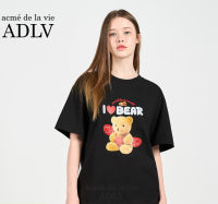 [Acme De La Vie] เสื้อยืดแขนสั้น1100% แท้ I รักหมีเท็ดดี้ Adlv