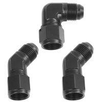 ✇ Swivel Push-On Hose End Fittings Universal 45 90 Degree Filler feed