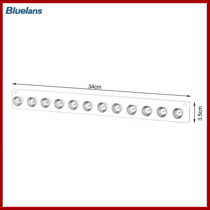 bluelans-เครื่องประดับชั้นโชว์เพชรเทียมใสอเนกประสงค์-หัวฟักทองแขวนผนังประหยัดพื้นที่เก็บเครื่องประดับต่างหูอะคริลิกสร้อยคอห่วงที่เก็บแบบแขวนยืนปรับปรุงบ้าน